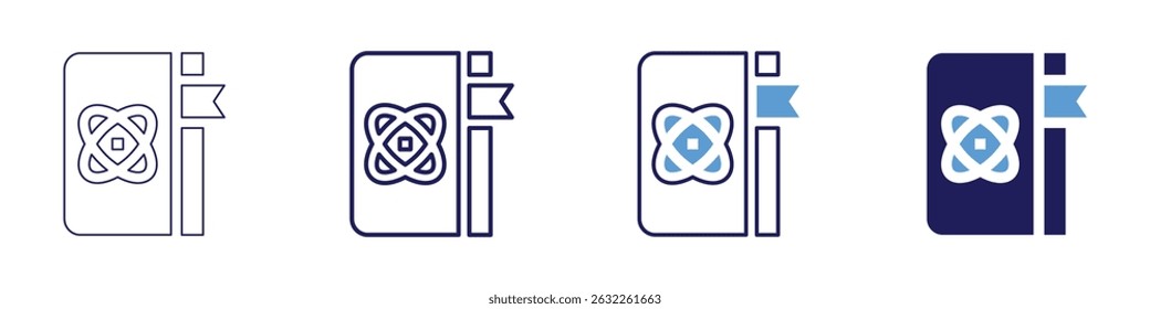 Sustainable agriculture icon in 4 different styles. Thin Line, Line, Bold Line, Duotone. Duotone style. Editable stroke.