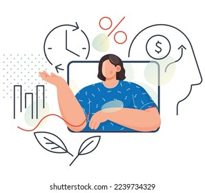 Sustainable Business Development - Stock Illustration as EPS 10 File