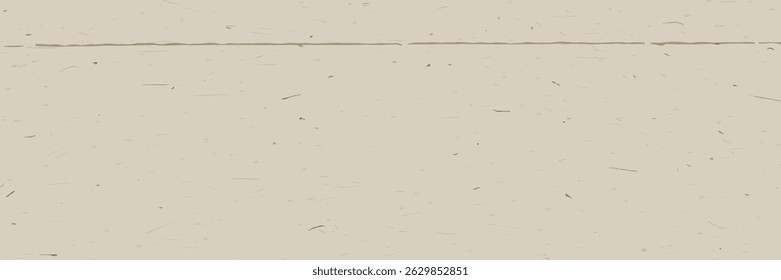 Sustainable craft paper with speckled rice texture. Classic simple texture on beige backdrop. Vector minimalistic background.