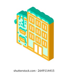 sustainable design isometric icon vector. sustainable design sign. isolated symbol illustration
