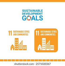 Sustainable Development Goal 11 - Sustainable Cities and Communities Icon