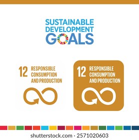 Sustainable Development Goal 12 - Responsible Consumption and Production Icon