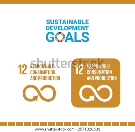 Sustainable Development Goal 12 - Responsible Consumption and Production Icon