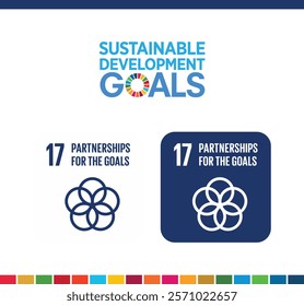 Sustainable Development Goal 17 - Partnerships for the Goals Icon