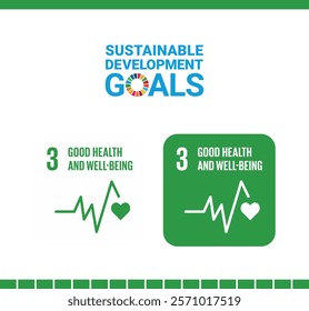 Sustainable Development Goal 3 - Good Health and Well Being Icon