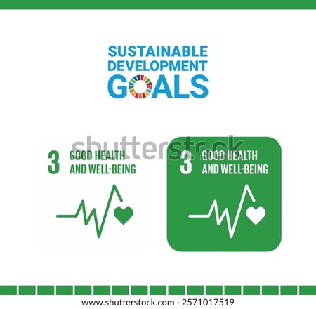 Sustainable Development Goal 3 - Good Health and Well Being Icon