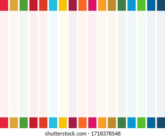 for Sustainable Development Goals background with RGB Specified color