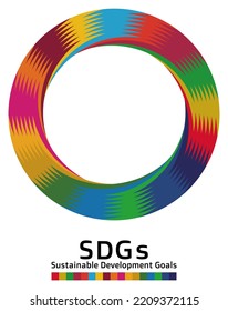 Sustainable Development Goals Sdgs 17 Concept Stock Vector (Royalty ...