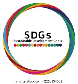 Sustainable Development Goals Sdgs 17 Concept Stock Vector (royalty 