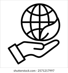 Sustainable Development Icon Element For Design