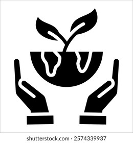 Sustainable Development Icon Element For Design