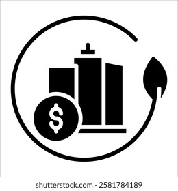 Sustainable Development Icon Element For Design