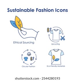 Sustainable Fashion Icons: Circular Fashion, Ethical Sourcing, Eco-Friendly Materials, Upcycling.