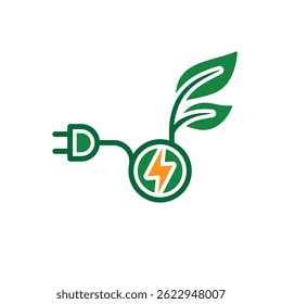 sustainable icon. green energy vector. reuse, recycle, net zero, green energy, eco-friendly concept. Solid design style