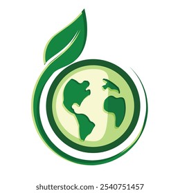 sustainable icon. with reuse, recycle, renewal for carbon reduction, net zero, green energy, eco friendly concept. flat design style. vector illustration