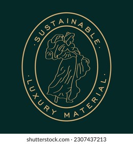 Sustainable logo design collection model
