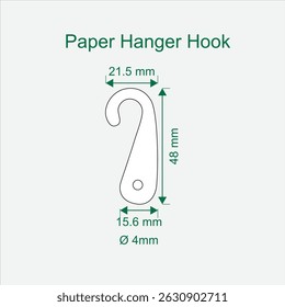 Sustainable Paper Hanger lock for Box