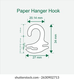 Sustainable Paper Hanger lock for Box