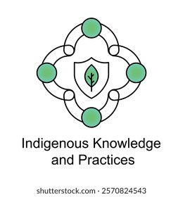 Sustainable Practices through Indigenous Knowledge Illustration.