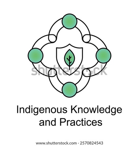 Sustainable Practices through Indigenous Knowledge Illustration.