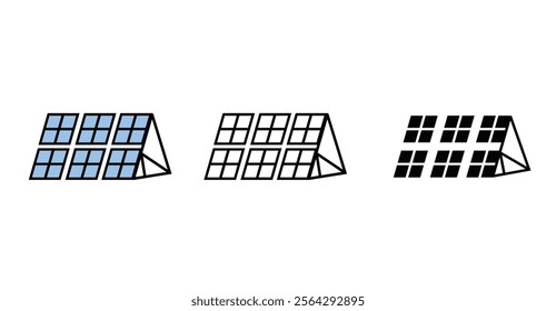 Sustainable solar icon vector illustration design with white background.