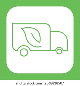 Sustainable transport icon design. Eco friendly environment.