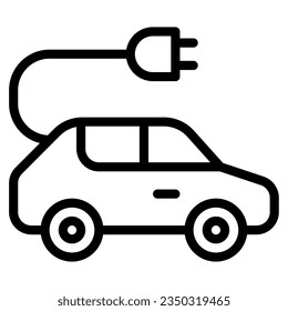 Sustainable Transportation Icon can be used for web, app, infographic, etc
