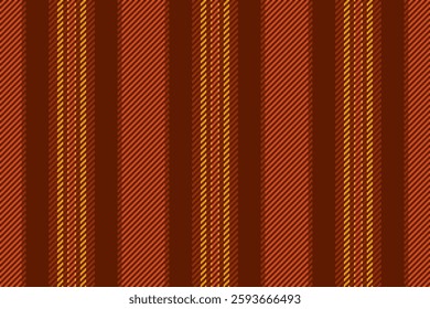 Sutline vector lines background, plank vertical seamless pattern. Aicture stripe texture fabric textile in orange and bright colors palette.