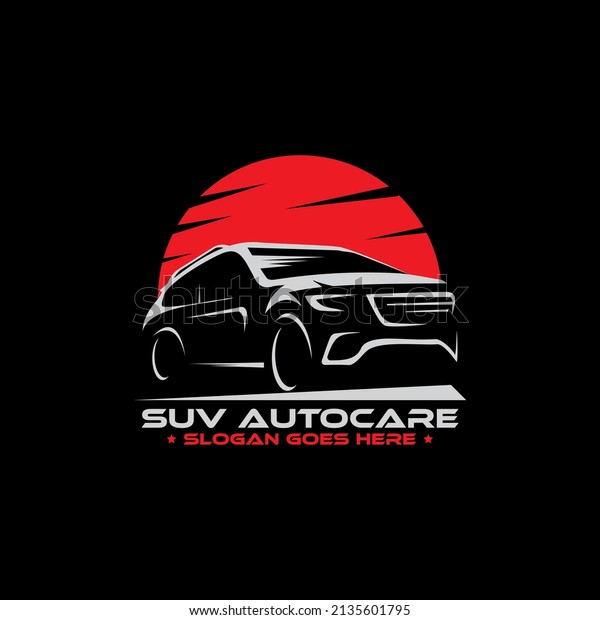 SUV car Auto care logo\
designs inspiration, Perfect logo for automotive or car\
modification template