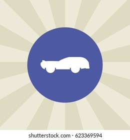 suv car icon. sign design. background