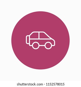 suv car icon vector