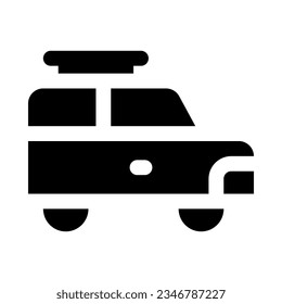 suv car icon for your website, mobile, presentation, and logo design.