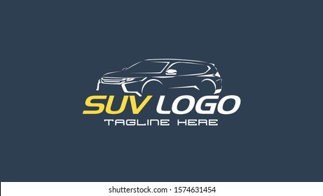 SUV Car Logo Vector Illustration
