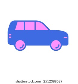 SUV Car for Transportation Icon