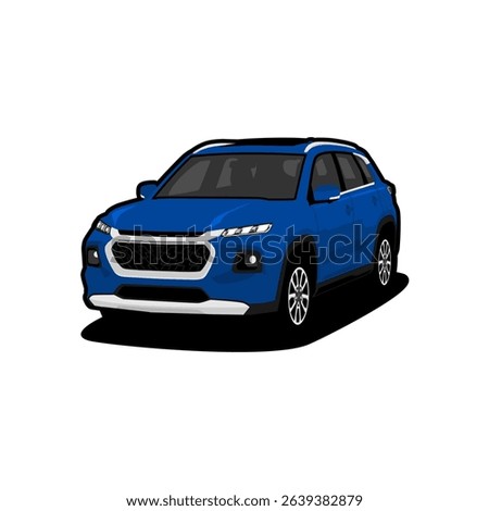 suv car vector art graphics design illustration