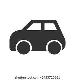 SUV car vector icon. Car silhouettes.