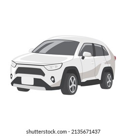 SUV. Car. Vehicle. Vector illustration.