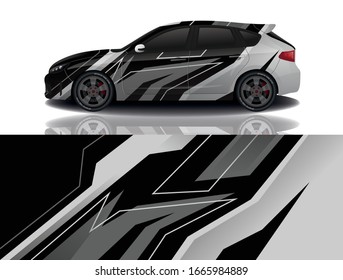 SUV Car Wrapping Decal Design