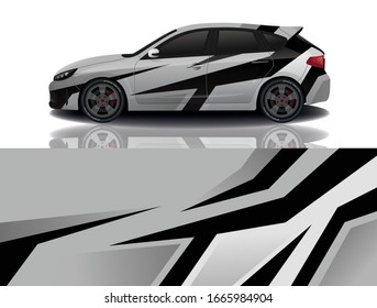 SUV Car Wrapping Decal Design