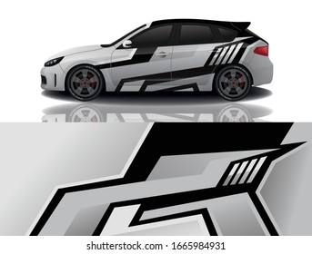 SUV Car Wrapping Decal Design