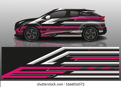 SUV Car Wrapping Decal Design
