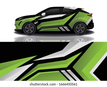 SUV Car Wrapping Decal Design