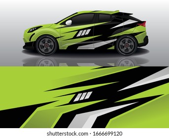 SUV Car Wrapping Decal Design