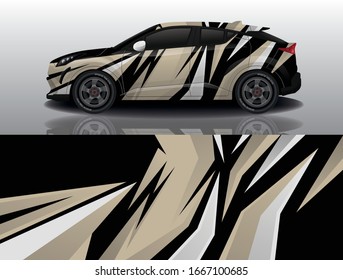 SUV Car Wrapping Decal Design