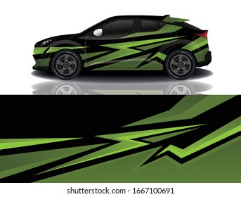 SUV Car Wrapping Decal Design