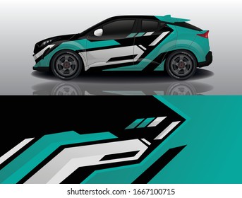 SUV Car Wrapping Decal Design