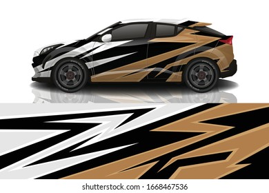 SUV Car Wrapping Decal Design