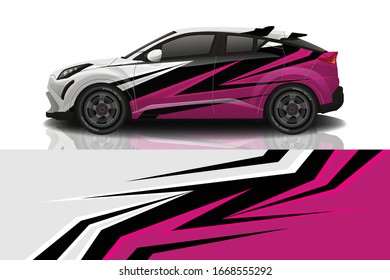 SUV Car Wrapping Decal Design