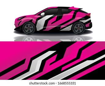 SUV Car Wrapping Decal Design