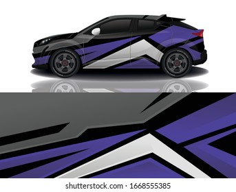 SUV Car Wrapping Decal Design